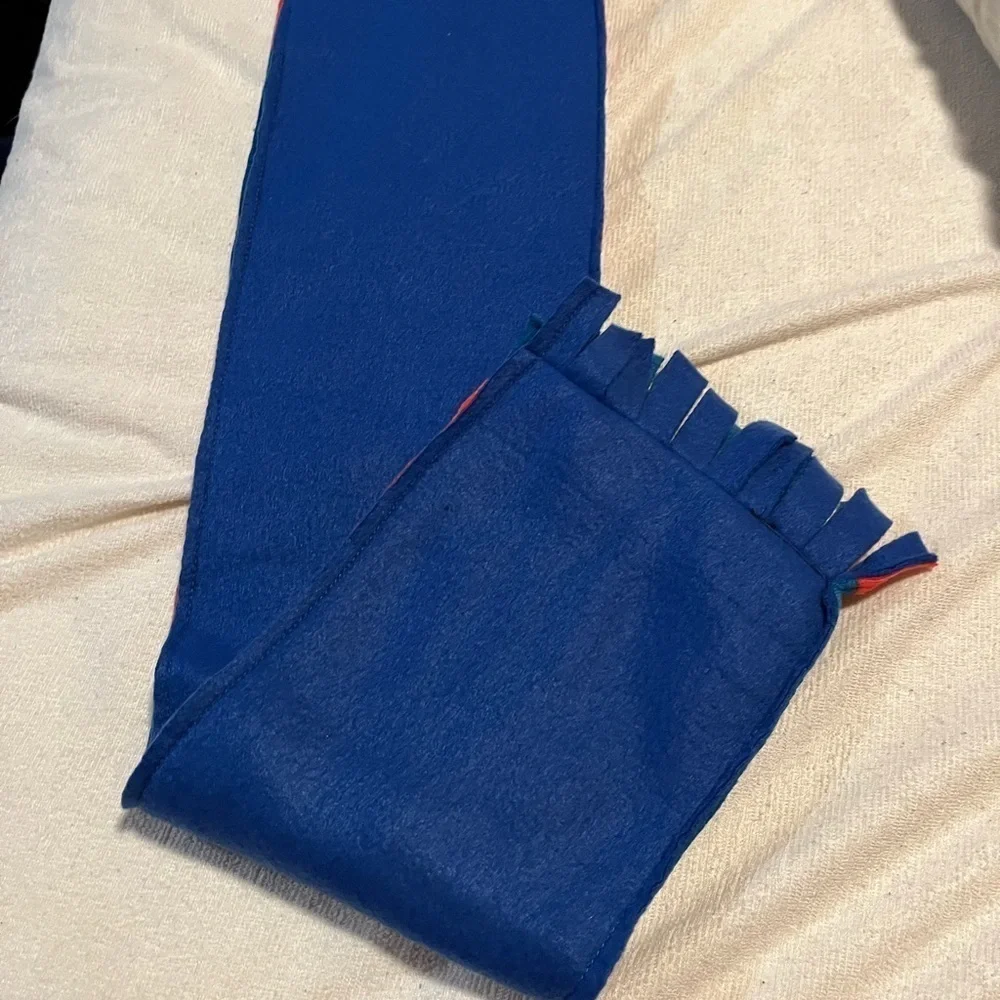 Chicago Cubs Baseball Fleece Scarf